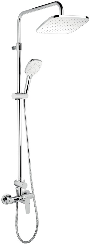 Novaservis Metalia 58, sprchový set s batériou, chróm, SET071/58,0