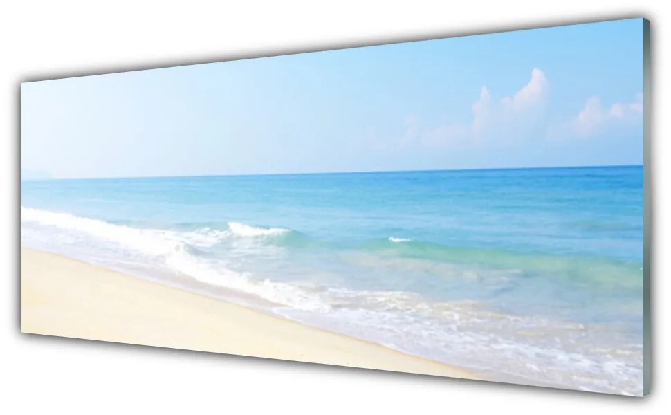 Obraz plexi Pláž more príroda 125x50 cm
