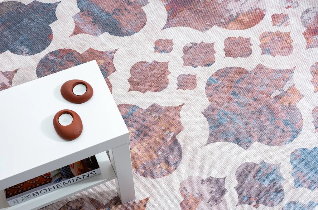 My Flair, Kusový koberec Emery CA30013 beige – na von aj na doma, 160x230, béžová, chodba / predsieň