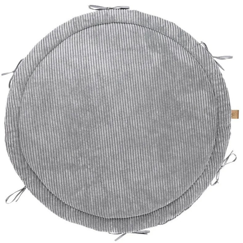 Sivé hniezdočko pre bábätko 100x100 cm – Meowbaby