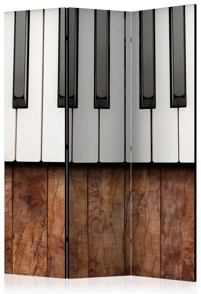 Artgeist Paraván - Inspired by Chopin - mahogany [Room Dividers]