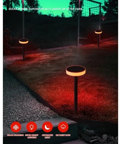 Immax NEO 07910L-LED RGB stmievateľné solárne LED svietidlo 1W/5V IP54 Tuya