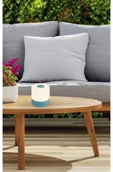 Briloner 7461010 - LED Stmievateľná nabíjacia stolná lampa LED/2W/5V IP44 modrá