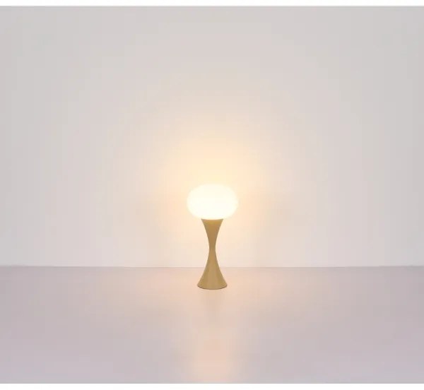 Globo 21027SA - Stolná lampa LULA 1xE14/25W/230V béžová