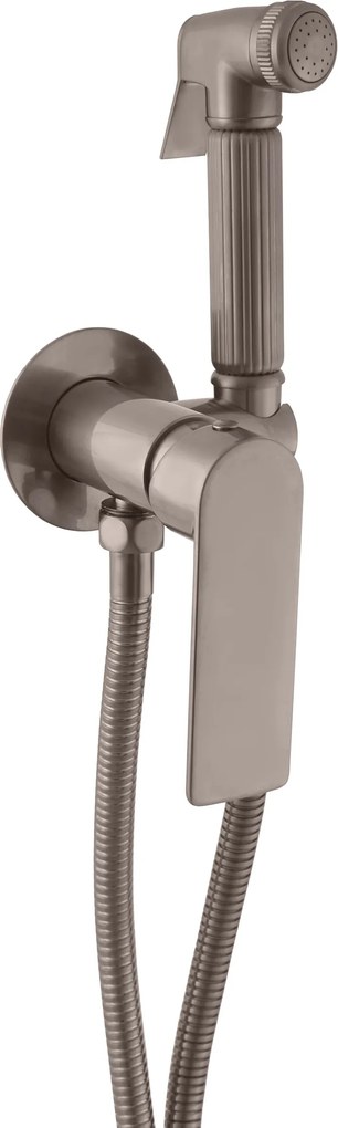 Slezák - RAV Bidetová batéria podomietková NIL - NL143/1MGK, Metal Grey kartáčovaná