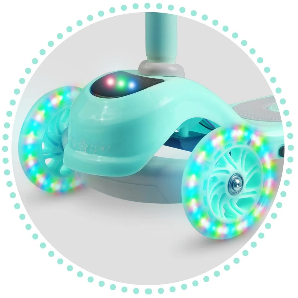 Kolobežka Ricokids Pico - mentolová