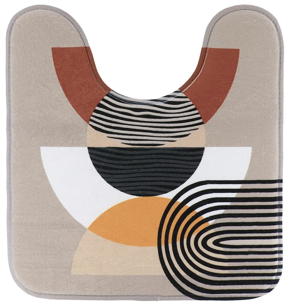 WC predložka Tredny, 45x50 cm, viacfarebná