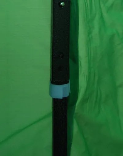 Záhradný párty stan 3x6m 3 steny - modrý