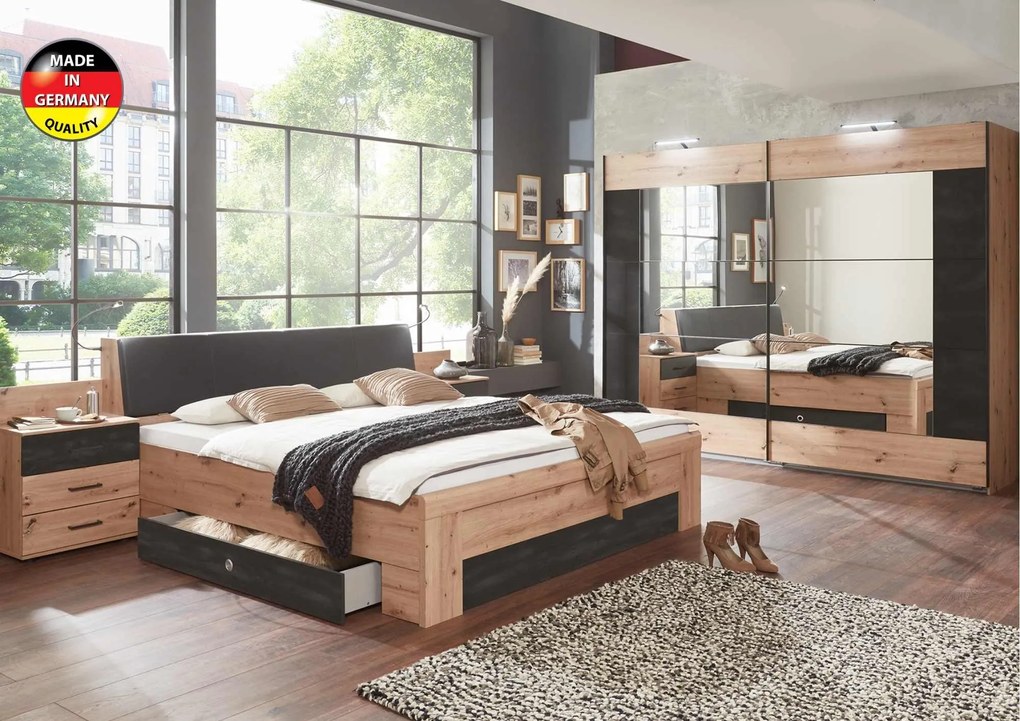 POSTEl s úložným priestorom 180x200 LUGANO