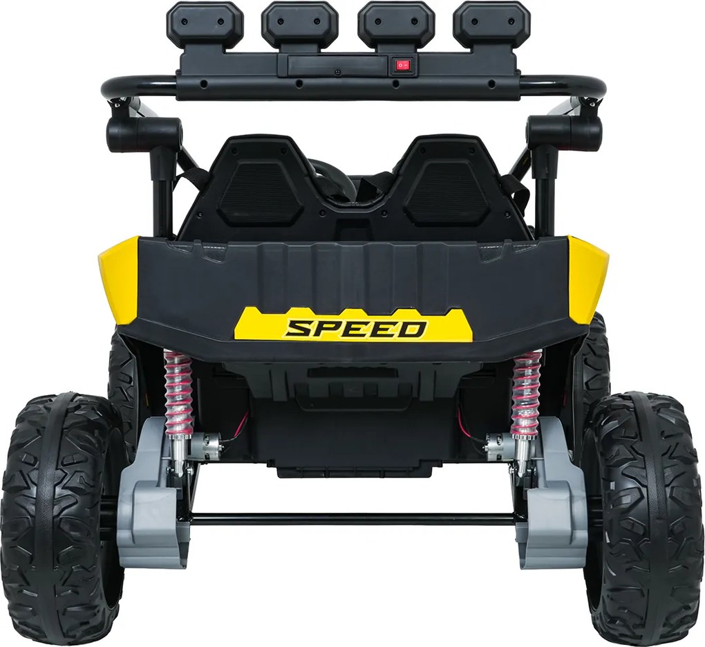 Ramiz Elektrická bugina TURBO 23 pre deti žltá
