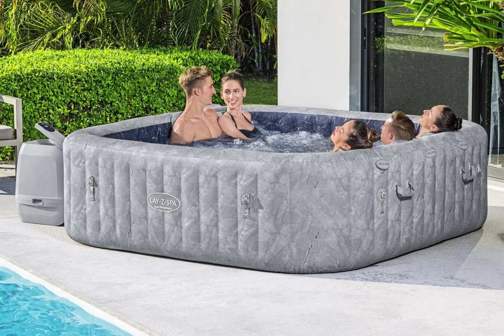 Lay-Z-Spa San Francisco SMART HydroJet PRO Jacuzzi BESTWAY 6001Q