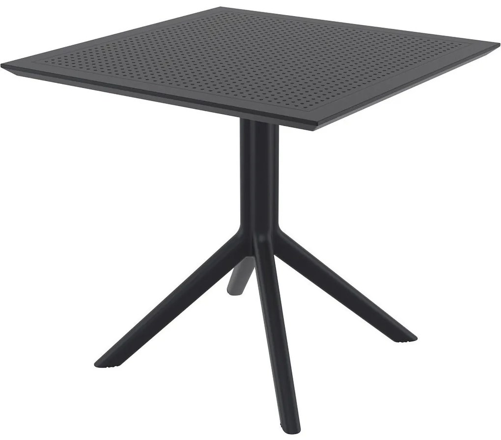 SKY 80 záhradný stôl dark grey