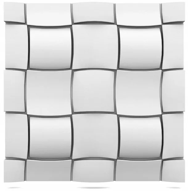 Polystyrénový 3D obkladový panel Rubik 60x60 cm