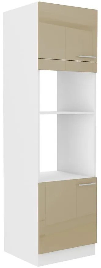 Kuchynská skrinka Lara 60dpm-210 2f Bb Mdf Cappucino lesk