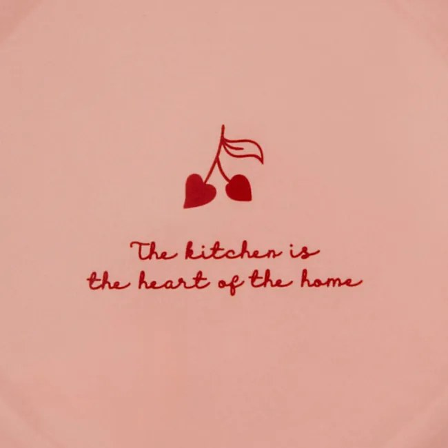 Dezertný tanier CHERISH LOVE ružový 723438