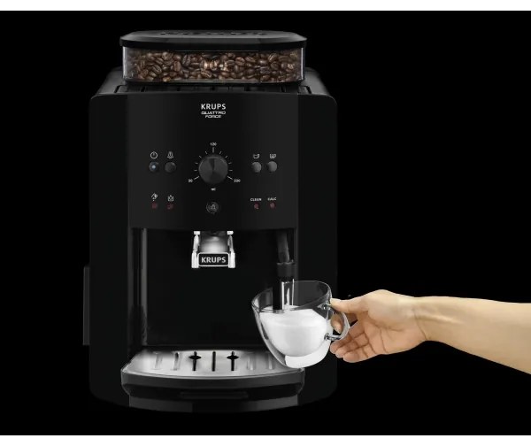 Krups - Automatický kávovar ARABICA 1450W/230V čierna
