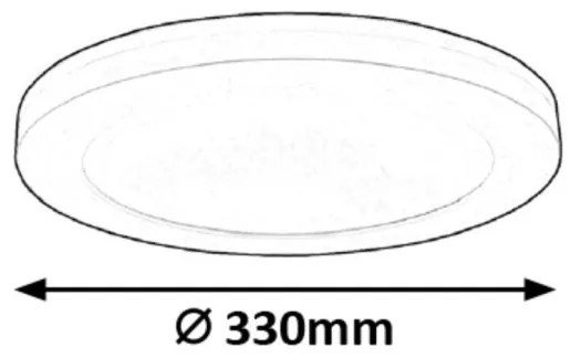 Rabalux 1492 - LED Stropné svietidlo so senzorom LED/30W/230V