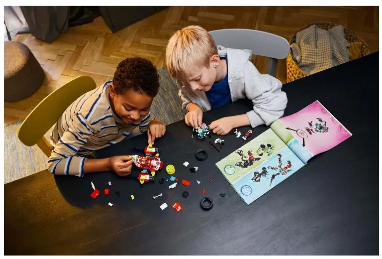 Lego®  DREAMZzz 71497 Cooperov tigrí robot a Zerov hot rod  (100396747)