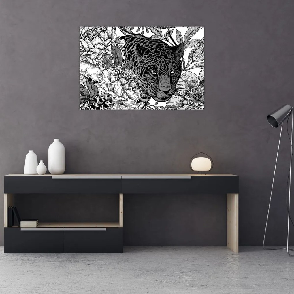 Obraz - Exotická záhrada (90x60 cm)