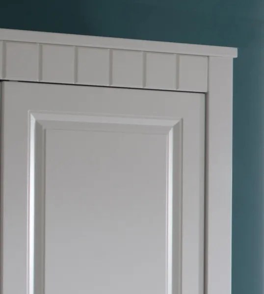 Šatníková skriňa Atik, biela