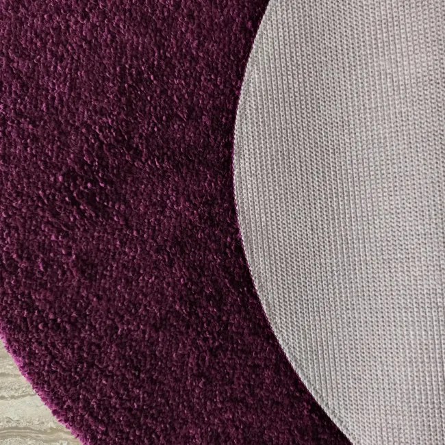 Koberec Kamel tmavofialový kruh