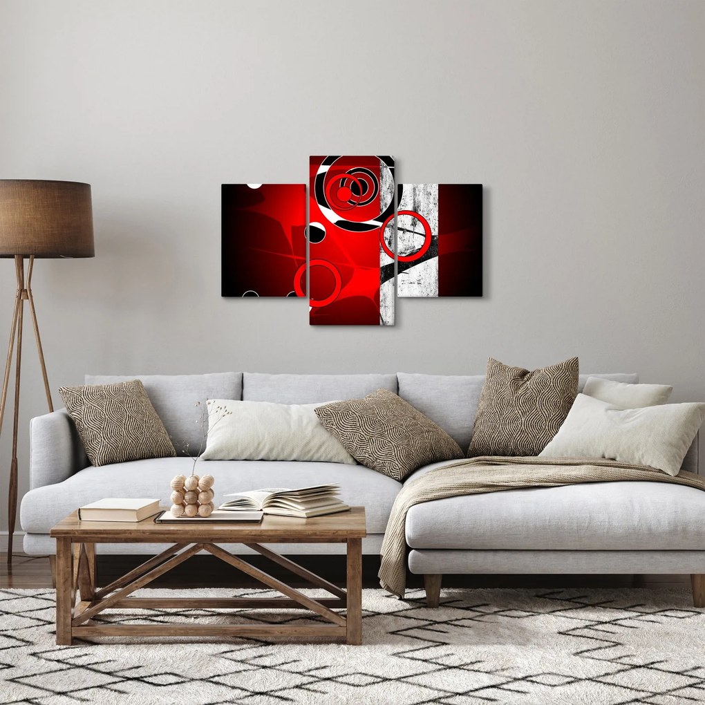 Obraz abstrakcie (90x60 cm)