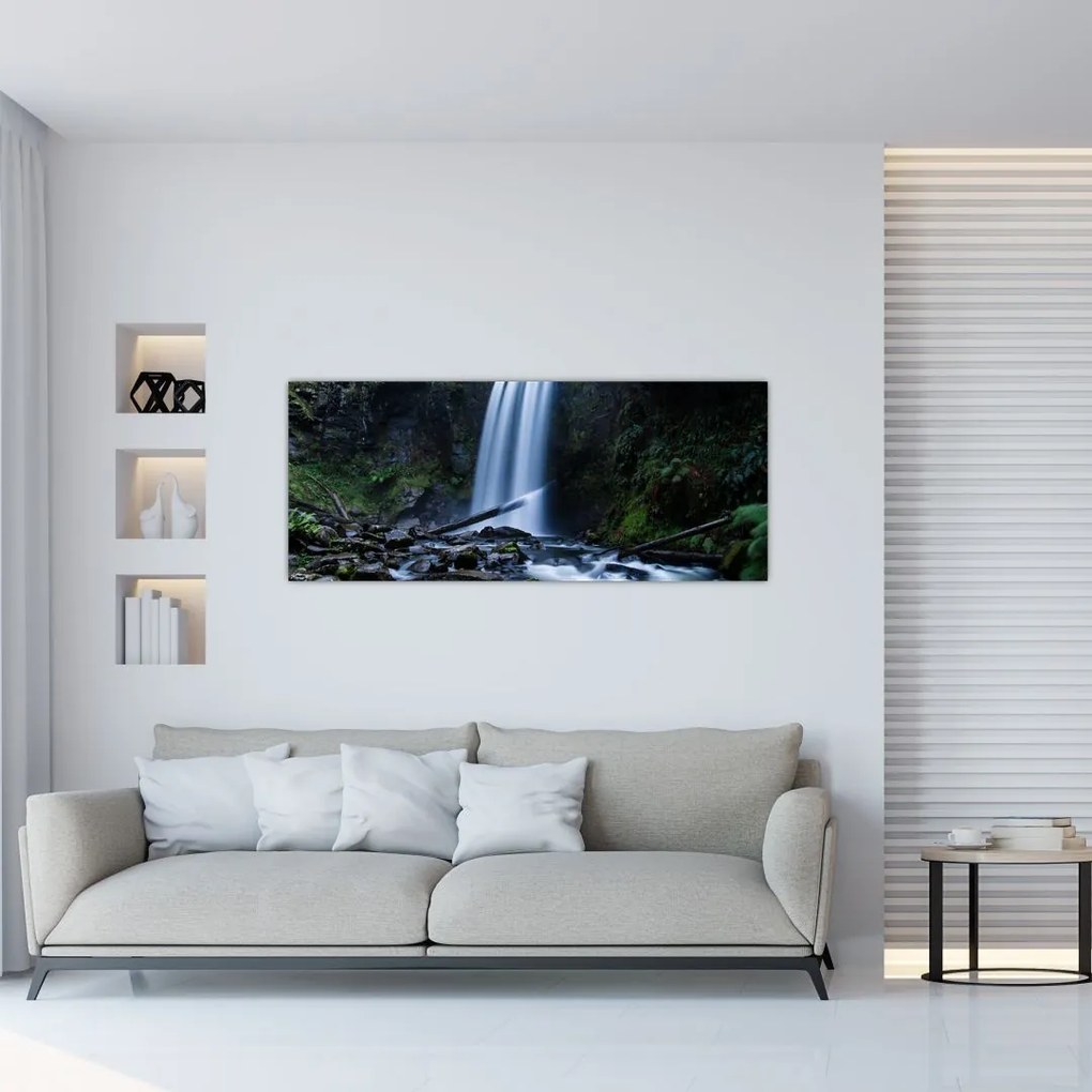 Obraz - Vodopád (120x50 cm)