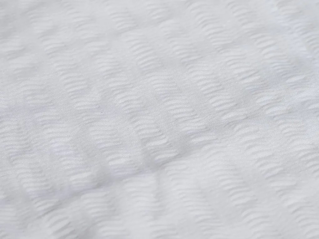 Bavlnené obliečky s krepovou úpravou LUXERA biele hotelová kapsa II. akosť Rozmer obliečky: 70 x 90 cm | 140 x 200 cm