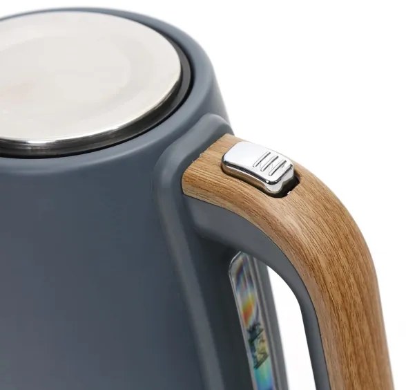 Rýchlovarná kanvica 1,7 l 2400W/230V nerez/šedá