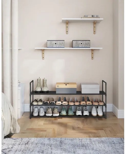 Botník ALVORO čierny