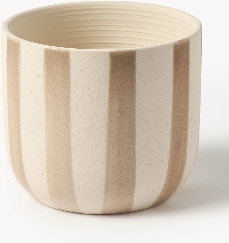 Ručne maľovaný obal na kvetináč Ellen, V 12 cm