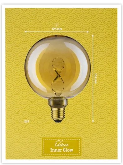 LED Žiarovka INNER G125 E27/3,5W/230V 1800K - Paulmann 28881