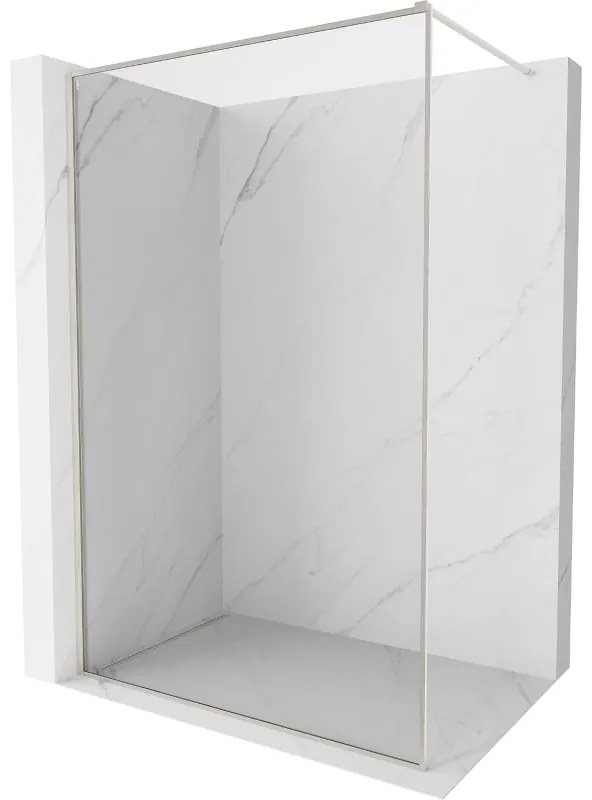Mexen Kioto-F, sprchová zástena s rámom 80 x 202 cm, 8 mm číre sklo, oceľový profil, 800-080-104-97-00