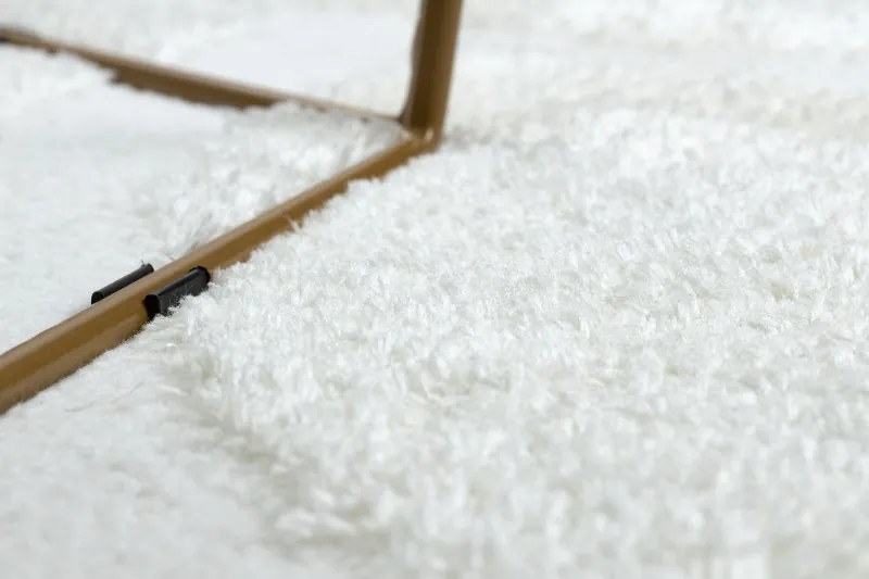 Dywany Łuszczów, Kusový koberec Mode 8631 geometric cream, 140x190, biela, kancelária