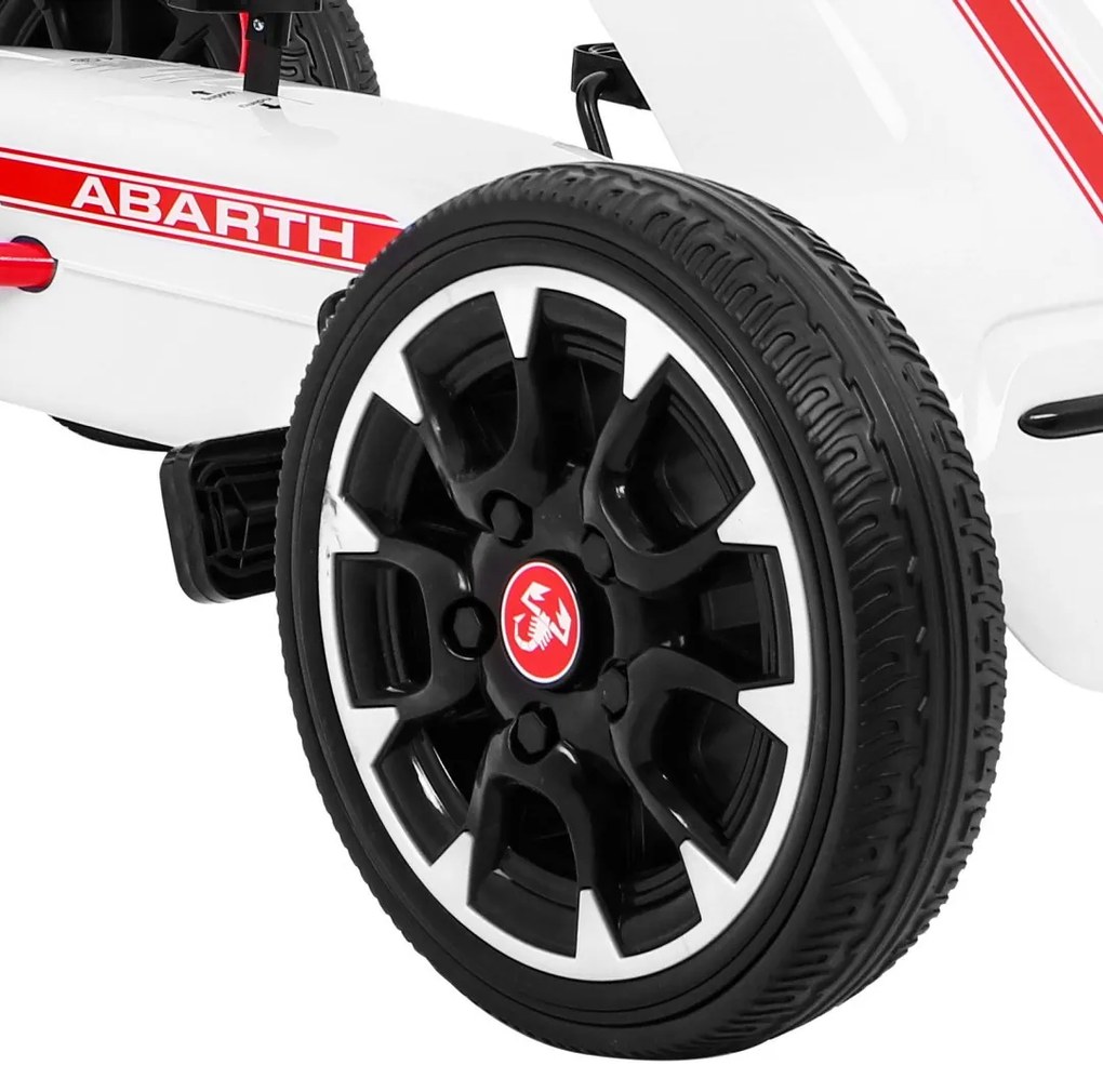 Motokára ABARTH PB9388A - biela