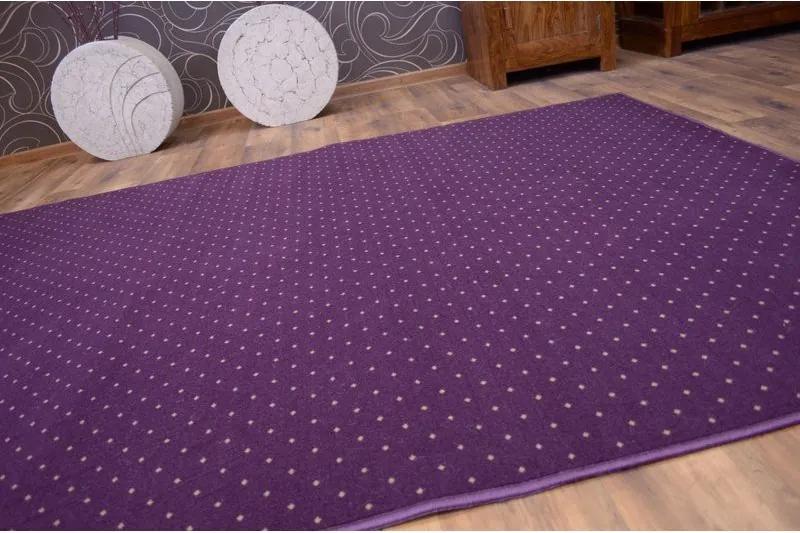 Kusový koberec AKTUA Mateio fialový