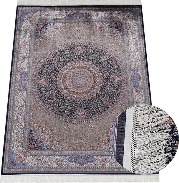 Koberec ANATOLIAN SILK 32510 modrý