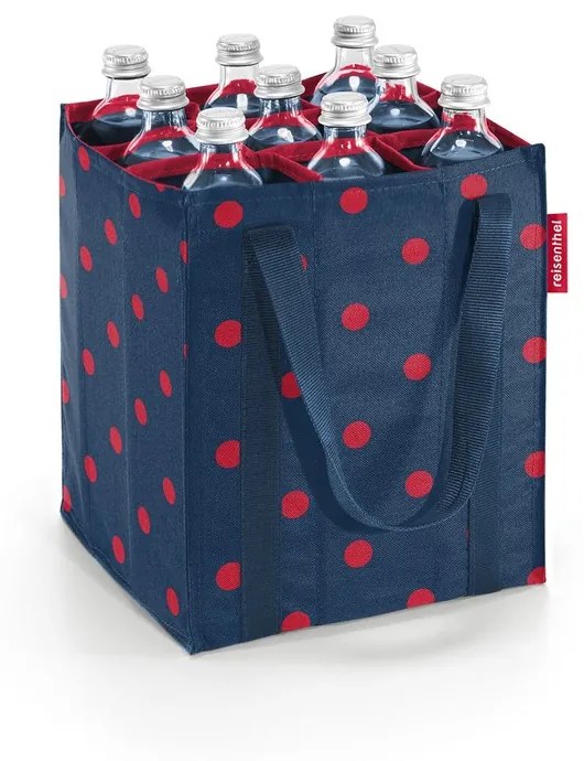 Reisenthel Taška na fľaše Bottlebag mixed dots red