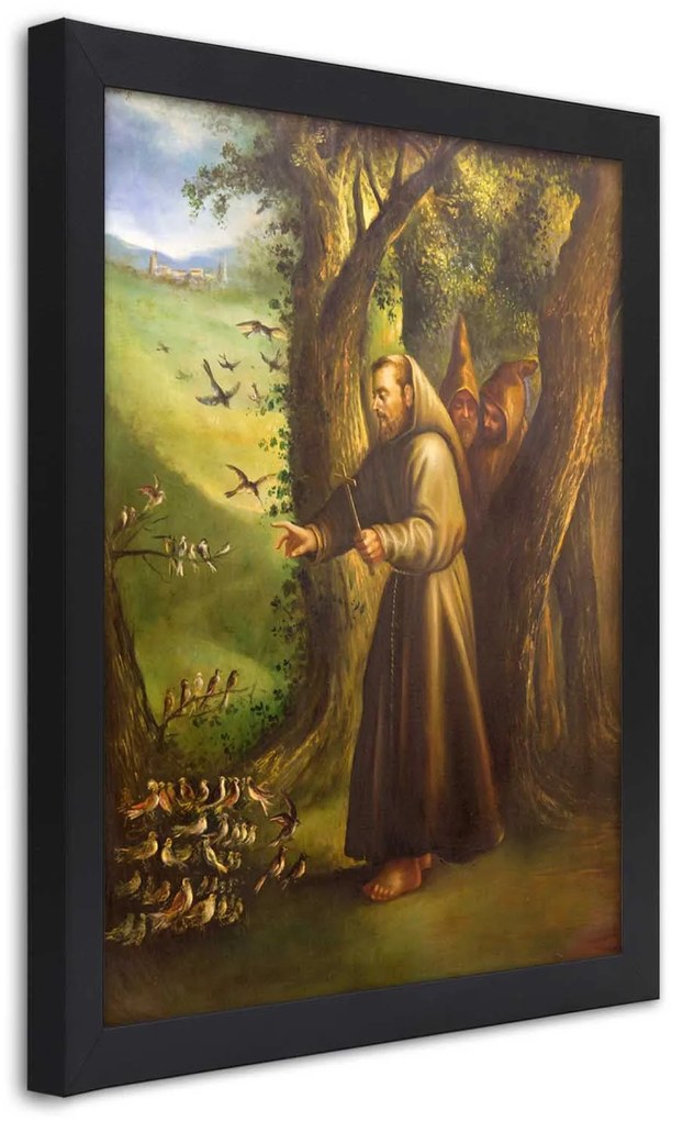 Gario Plagát Svätý František z Assisi Farba rámu: Bez rámu, Rozmery: 30 x 45 cm