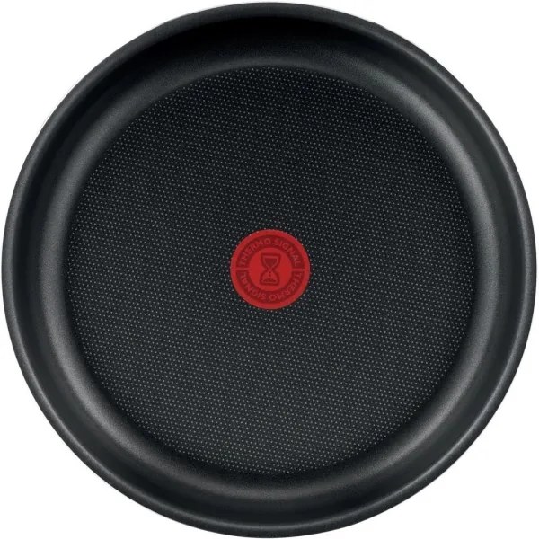 Tefal - Sada panvíc 3 ks INGENIO EASY COOK & CLEAN BLACK