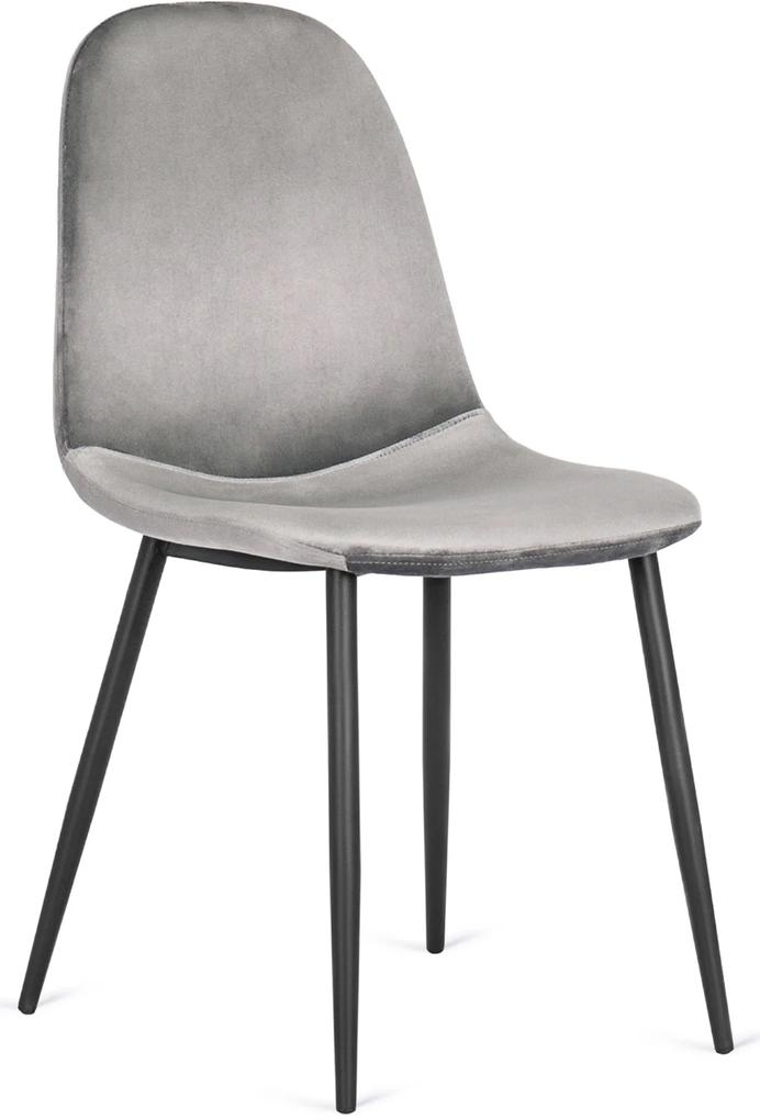 PROXIMA.store - Minimalistická jedálenska stolička OSCAR FARBA: sivá