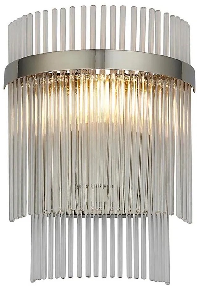 Endon 104114 - Nástenné svietidlo MARIETTA 1xE14/6W/230V lesklý chróm/číra