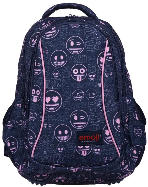 Školský batoh trojkomorový ST.RIGHT Emoji