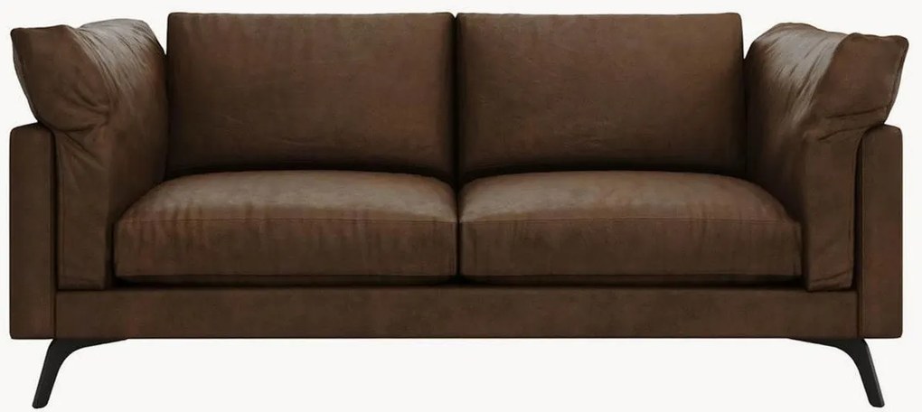 Kožená pohovka Camille Dark Brown (2-miestna)