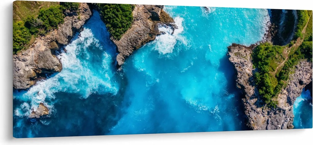 Obraz - Zátoka na Bali (120x50 cm)