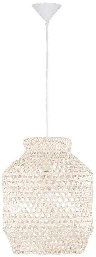 Rustikálny luster Mia 35 biele