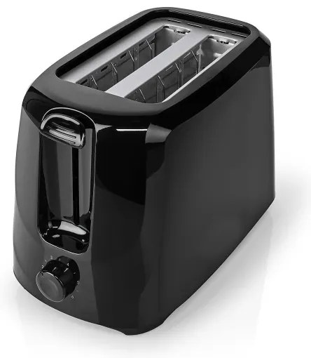 Nedis KABT150EBK - Hriankovač s dvoma otvormi 700W/230V čierna