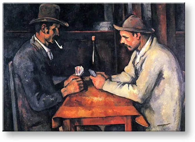 Obraz na plátne Paul Cézanne - Hráči kariet