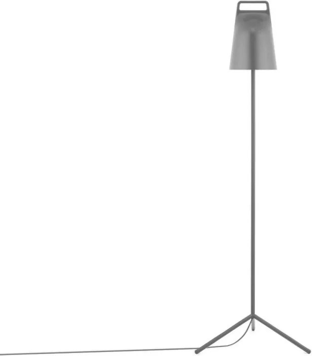 Normann Copenhagen Stojací LED lampa Stage, grey