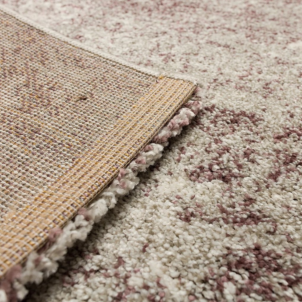 Koberec Softness silver/claret 120x170cm